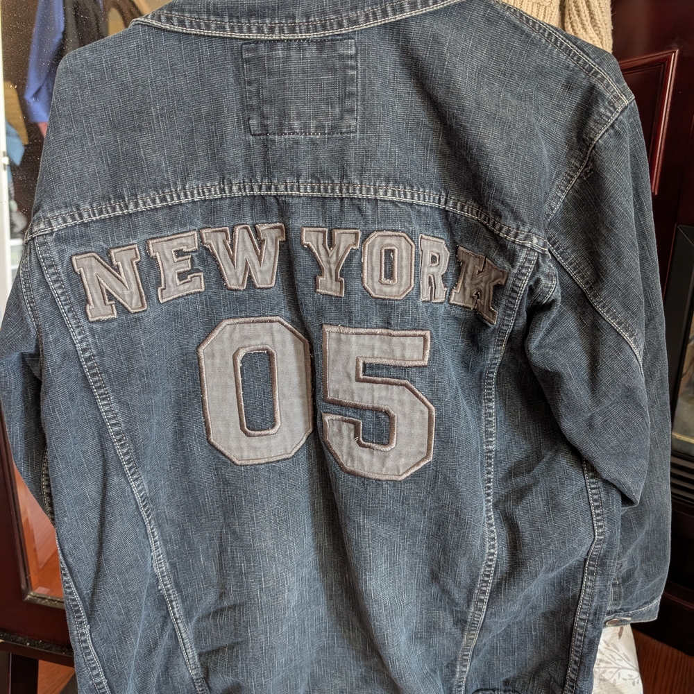 Denim Jacket with New York 05 Patch